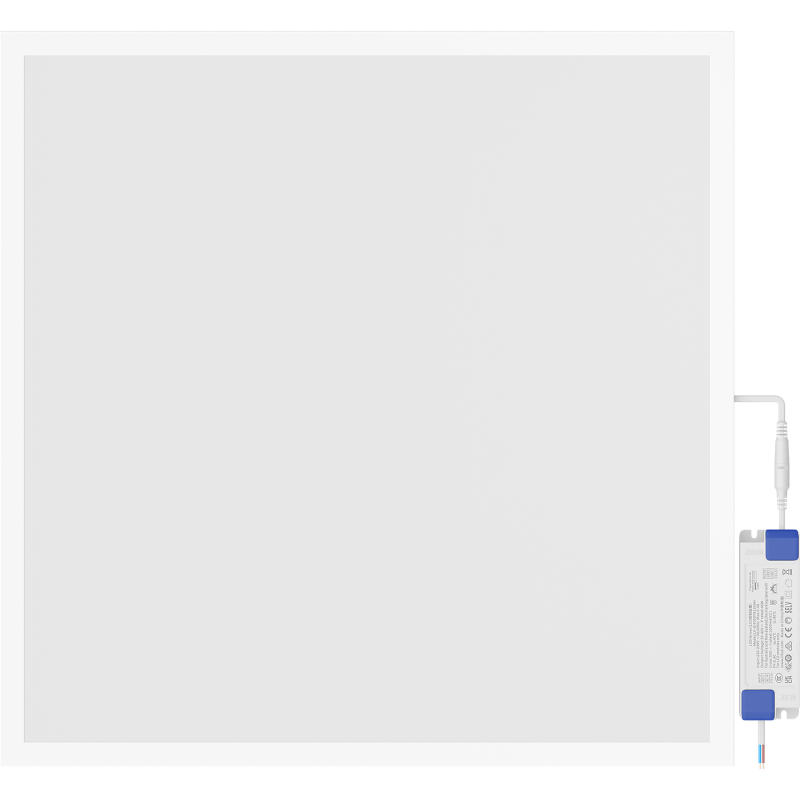 Mexen Brill+ podhledový LED panel 60 x 60 cm, 48W, Neutrální - 4000K, 5280 lm, bílý - L201-060-060-4840-20