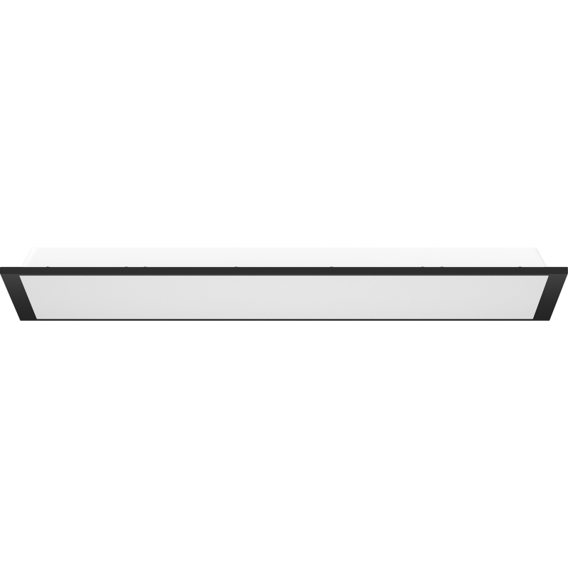 Mexen Brill-S stropní LED panel pod omítku 60 x 60 cm, 36W, Neutrální - 4000K, 3960 lm, černý - L202-060-060-3640-70