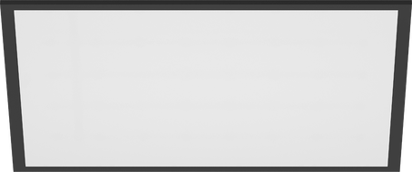 Mexen Brill-S LED stropní panel pod omítku 60 x 60 cm, 36W, Neutrální - 4000K, 5184 lm, černý - L202-060-060-3640-70