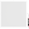 Mexen Brill-S LED stropní panel k přisazení 60 x 60 cm, 48W, Neutrální - 4000K, 5280 lm, bílá - L206-060-060-4840-20