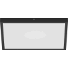 Mexen Brill-S LED stropní panel přisazený 60 x 60 cm, 48W, Neutrální - 4000K, 4800 lm, černý - L206-060-060-4840-70