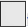 Mexen Brill-S stropní LED panel pro povrchovou montáž 60 x 60 cm, 36W, Neutrální - 4000K, 3960 lm, černý