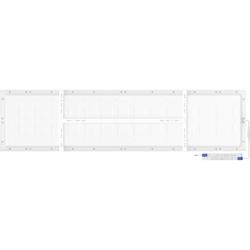 Mexen Brill-S LED stropní panel přisazený 120 x 30 cm, 36W, Neutrální - 4000K, 5184 lm, bílý - L207-120-030-3640-20