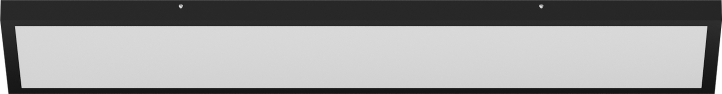 Mexen Brill-S LED stropní panel na povrch 120 x 30 cm, 36W, Neutrální - 4000K, 3960 lm, černý - L207-120-030-3640-70
