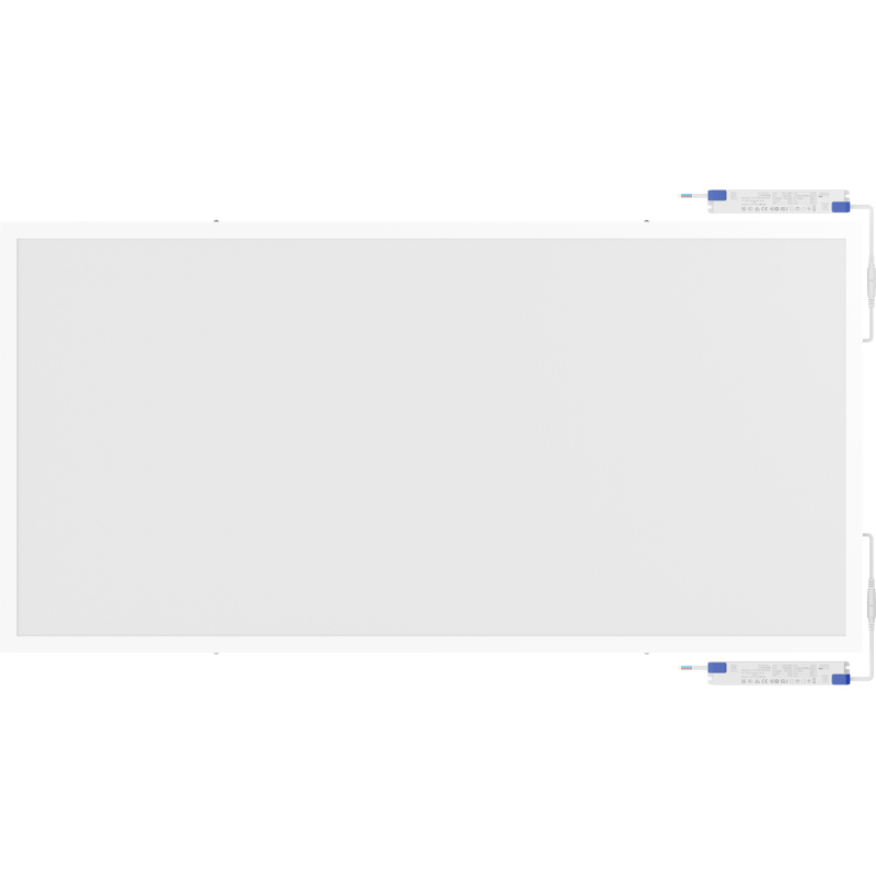 Mexen Brill-S stropní LED panel povrch 120 x 60 cm, 60W, Neutrální - 4000K, 7200 lm, bílý - L207-120-060-6040-20