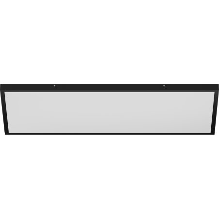 Mexen Brill-S LED stropní panel přisazený 120 x 60 cm, 60W, Neutrální - 4000K, 6600 lm, černý - L207-120-060-6040-70