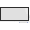Mexen Brill-S LED stropní panel přisazený 60 x 30 cm, 24W, Neutrální - 4000K, 2640 lm, černý - L207-060-030-2440-70