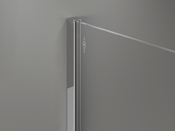 Mexen lišta příčná ke sprchové stěně 8 mm, chrom - 800-00-01