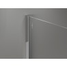 Mexen nástěnný lišta pro sprchovou stěnu 10 mm, chrom - 800-00-01-X
