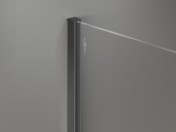 Mexen Uni-I2 nástěnný profil pro sprchovou zástěnu 10 mm, gun metal - 800-00-95-X