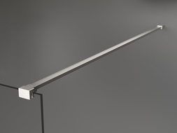 Mexen jednoduchá vzpěra pro sprchovou stěnu 10 mm, kartáčovaný nikl - 830-10-97