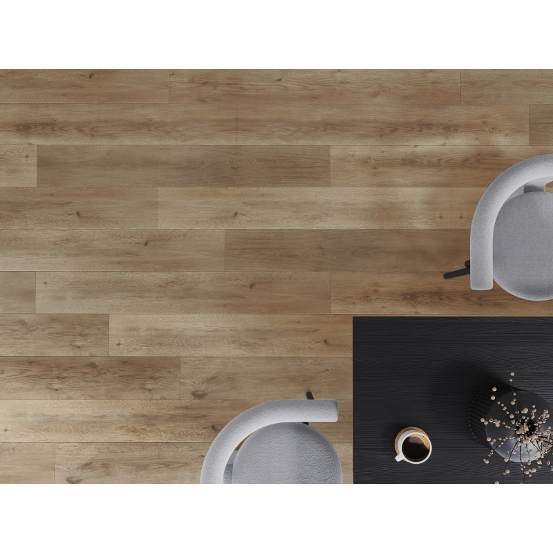 Mexen Spirit Lake vzorek vinylových panelů LVT Dryback 2,5 mm, podklad PVC, 4 V-drážky, Dub - F1301-S