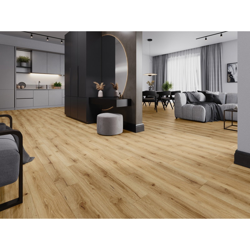 Mexen Beaver Creek vzorek vinylových panelů LVT Dryback 2,5 mm, podklad PVC, 4 V-drážka, Dub - F1302-S