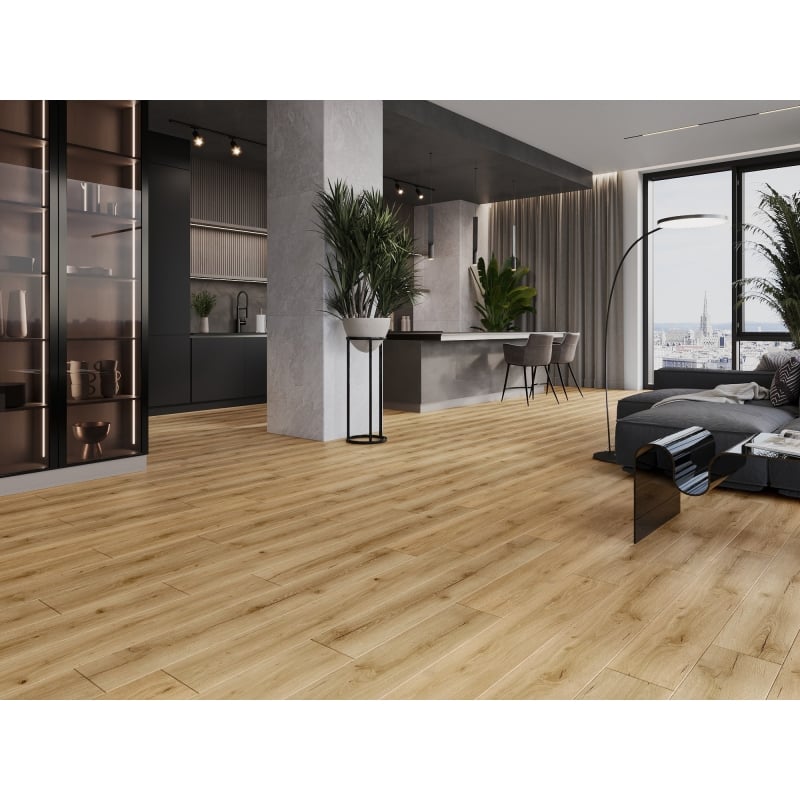 Mexen Beaver Creek vzorek vinylových panelů LVT Dryback 2,5 mm, podklad PVC, 4 V-drážka, Dub - F1302-S
