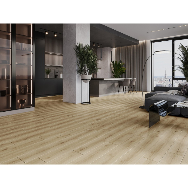 Mexen Sun Valley vzorek vinylové desky LVT Dryback 2,5 mm, PVC podklad, 4 V-drážka, Dub - F1306-S