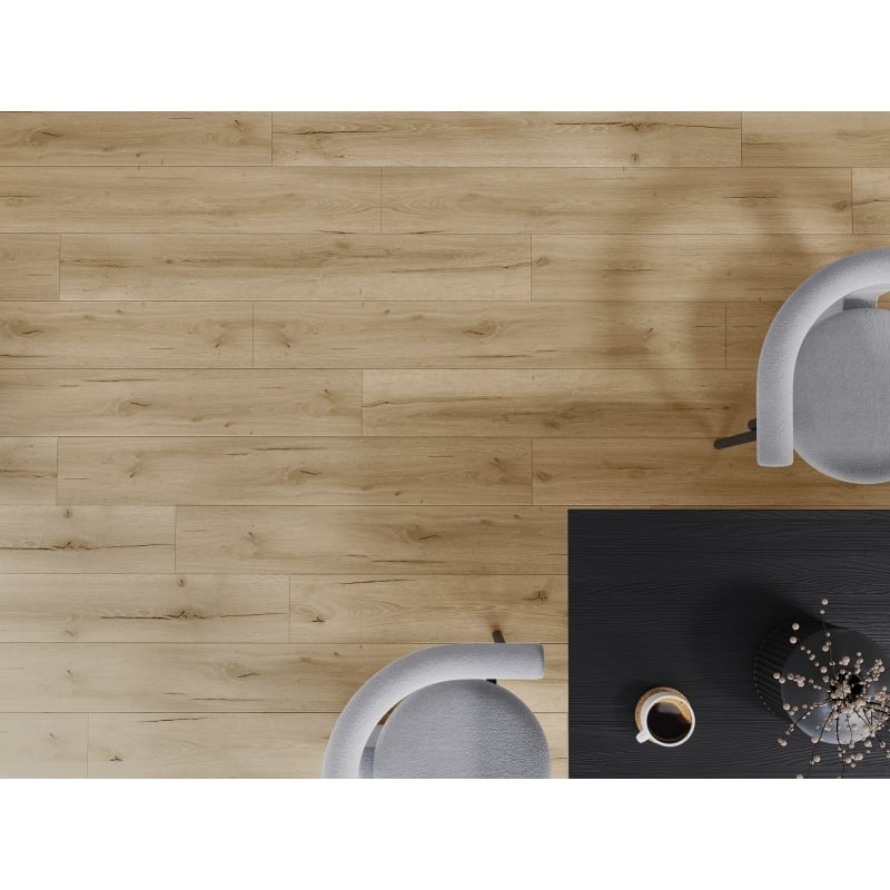 Mexen Buffalo vzorek vinylových panelů LVT Dryback 2,5 mm, PVC podklad, 4 V-drážka, Dub - F1307-S