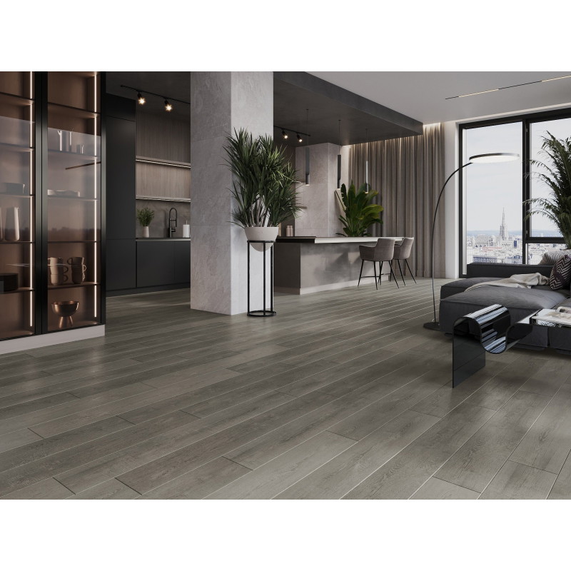 Mexen New Albany vzorek vinylových panelů LVT Dryback 2,5 mm, PVC podklad, 4 V-drážka, Dub - F1317-S