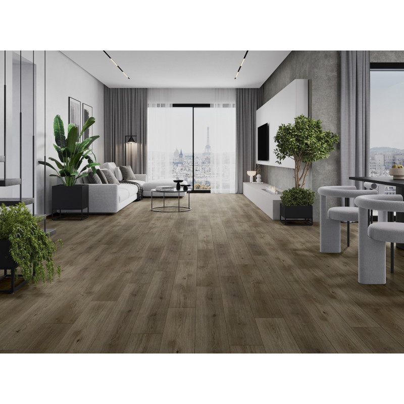 Mexen Perry vzorek vinylových panelů LVT Dryback 2,5 mm, podklad PVC, 4 V-drážka, Dub - F1321-S