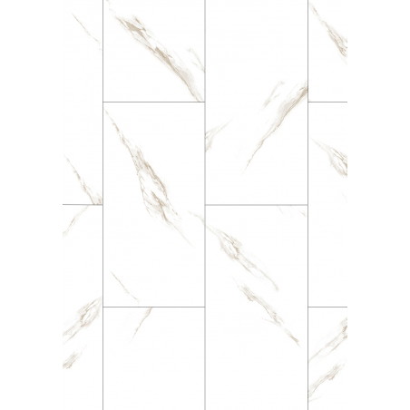 Mexen River White  vzorek vinylových panelů LVT Dryback 2,5 mm, podklad PVC, 4 V-drážky, Jazz White - F1450-S