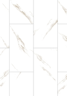 Mexen River White  vzorek vinylových panelů LVT Dryback 2,5 mm, podklad PVC, 4 V-drážky, Jazz White - F1450-S