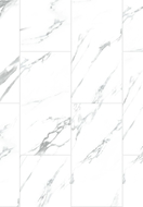 Mexen Glacier White vzorek vinylových panelů LVT Dryback 2,5 mm, podklad, 4 V-drážka, Jazz White - F1451-S