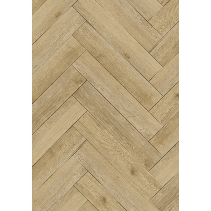 Mexen Charter Oak vzorek vinylových panelů rybí kost LVT Dryback 2,5 mm, podklad PVC, 4 V-drážka, Dub - F1469-S