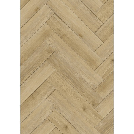 Mexen Charter Oak vzorek vinylových panelů rybí kost LVT Dryback 2,5 mm, podklad PVC, 4 V-drážka, Dub - F1469-S