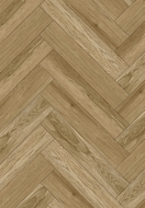 Mexen Manhattan vzorek vinylových panelů rybí kost LVT Dryback 2,5 mm, PVC podklad, 4 V-drážka, Dub - F1473-S
