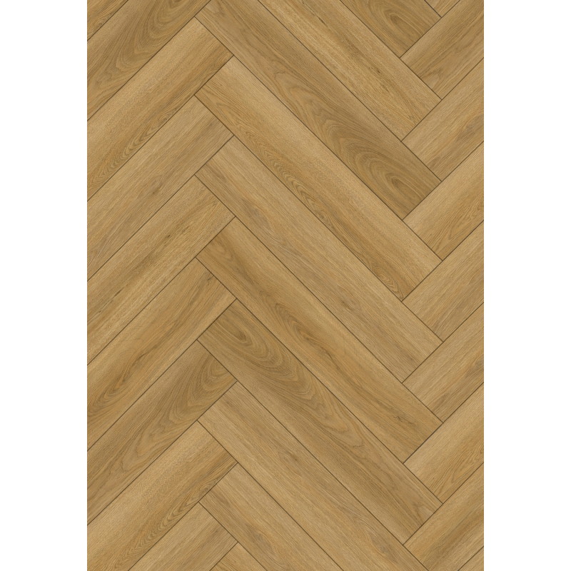 Mexen Chattanooga  vzorek vinylových panelů rybí kost LVT Dryback 2,5 mm, PVC podklad, 4 V-drážky, Dub - F1478-S