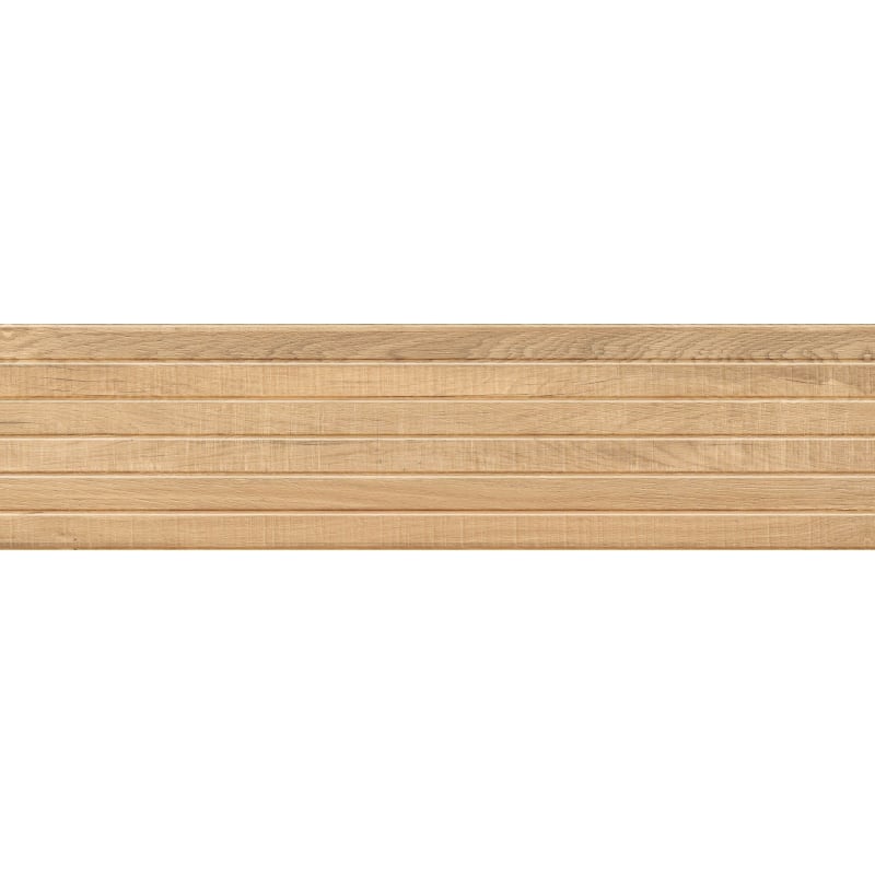 Mexen Western Wood Béžová ukázka glazovaného rektifikovaného gresu G1, dlaždice imitující dřevo, stěnová, matná