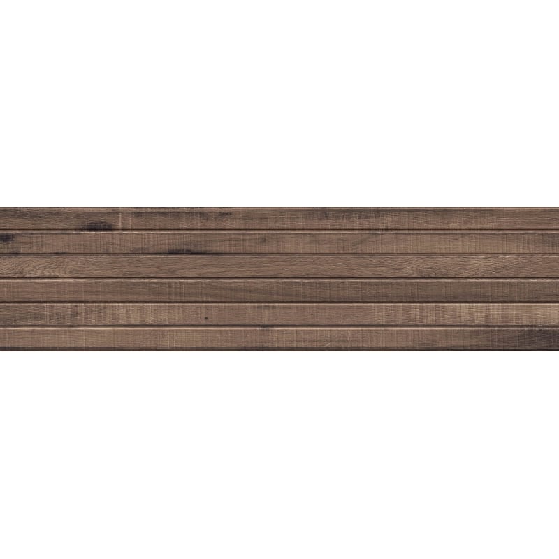 Mexen Western Wood Choco vzorek glazovaného rektifikovaného gresu G1, stěnová dlaždice imitující dřevo, mat - TL702-56-S