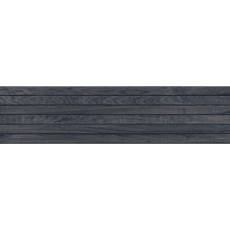 Mexen Western Wood Nero vzorek zaskleného rektifikovaného gresu. G1, stěnná dlaždice s efektem dřeva, mat - TL702-58-S
