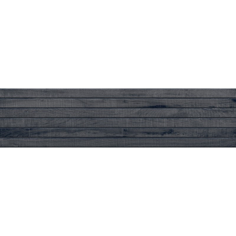Mexen Western Wood Nero vzorek zaskleného rektifikovaného gresu. G1, stěnná dlaždice s efektem dřeva, mat - TL702-58-S