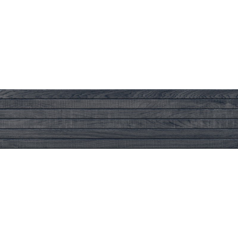 Mexen Western Wood Nero vzorek zaskleného rektifikovaného gresu. G1, stěnná dlaždice s efektem dřeva, mat - TL702-58-S