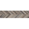 Mexen Native Černý vzorek glazované rektifikované keramiky G1, dlaždice dřevěného vzhledu podlahová-stěnová, carving