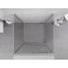 Mexen Exo-S 3S sprchový kout 3-stěnný posuvný 100 x 100 cm, průhledný, chrom - 8151-100-100-01-00-3S