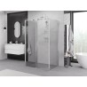 Mexen Exo-S 3S sprchový kout 3-stěnný posuvný 190 x 100 cm, transparentní, chrom - 8151-190-100-01-00-3S