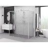 Mexen Exo-S Duo 3S sprchový kout 3-stranný posuvný 200 x 70 cm, transparentní, chrom - 8152-200-070-01-00-3S