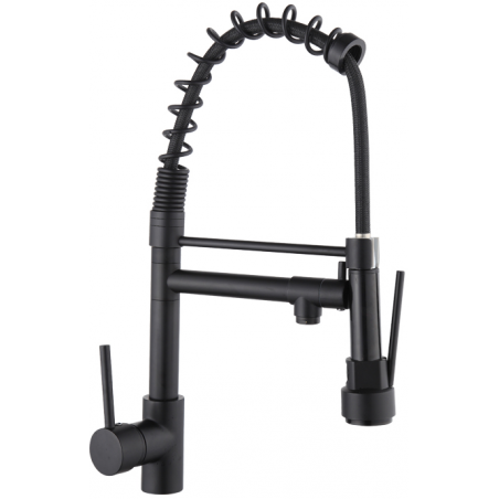 Mexen Corina kuchyňská baterie, černá - 670601-70