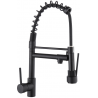 Mexen Corina kuchyňská baterie, černá - 670601-70