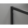 Mexen Exo-3S 3S sprchový kout 3-stranný posuvný 80 x 100 cm, transparentní, černý - 8153-080-100-70-00-3S