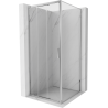 Mexen Exo posuvná sprchová kabina 100 x 100 cm, transparentní, chrom - 8153-100-100-01-00