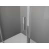 Mexen Exo-3S posuvné sprchové dveře 95 cm, průhledné, chrom - 8153-095-000-01-00