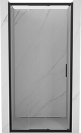 Mexen Exo-3S posuvné sprchové dveře 80 cm, průhledné, černé - 8153-080-000-70-00