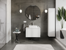 Mexen Orio koupelnová skříňka pod umyvadlo 80 cm, 1 zásuvka, bílá matná - 91A10-08047-1-BF01