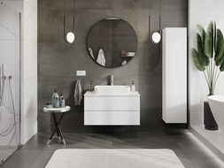 Mexen Orio koupelnová skříňka pod umyvadlo 90 cm, 2 zásuvky, bílá mat - 91A10-09047-2-BFF01