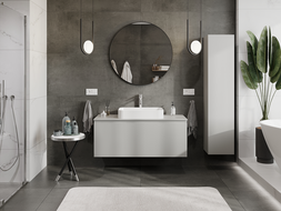 Mexen Orio koupelnová skříňka pod umyvadlo 120 cm, 1 zásuvka, šedá matná - 91A10-12047-1-BF62