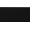 Mexen Line dekorativní panel na deskový radiátor 600 x 2000 mm, černý - WL-060-200-70