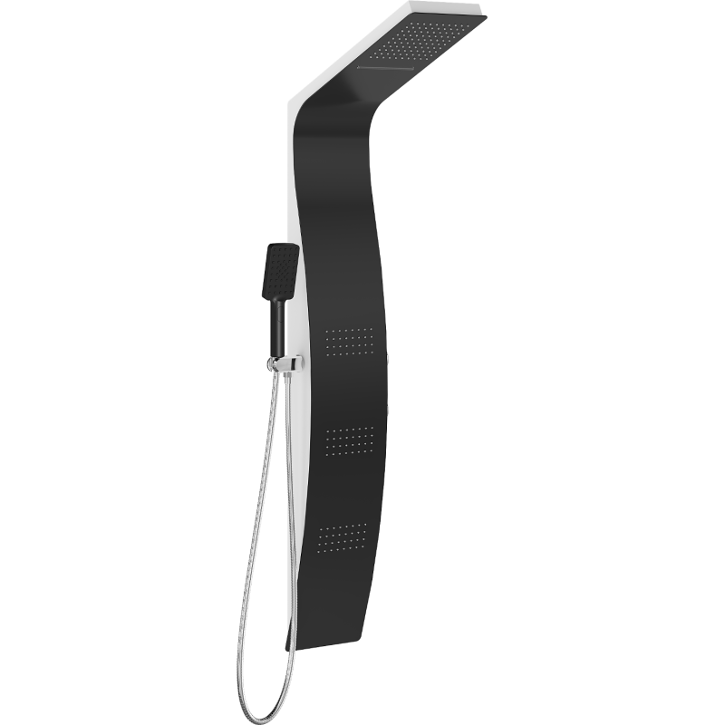 Mexen Bali sprchový panel, černý/bílý - 7622-03-71