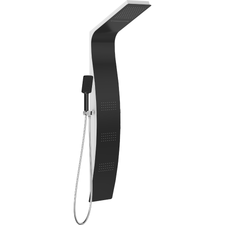 Mexen Bali sprchový panel, černý/bílý - 7622-03-71